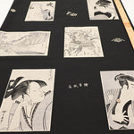 <Patterned Cut> Kawachi Momen (Thick) Tsutaju Panel Pattern (1 Pattern: Approx. 110cm × 74cm) - nomura tailor