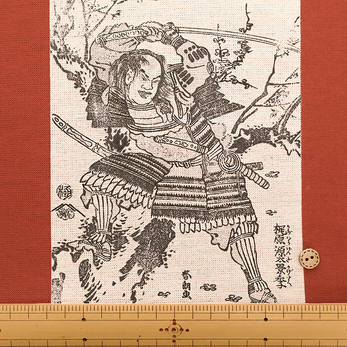 <Patterned Cut> Kawachi Momen (Thick) Tsutaju Panel Pattern (1 Pattern: Approx. 110cm × 74cm) - nomura tailor