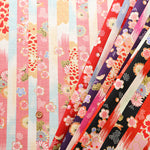Cotton Dobby Fabric - Japanese Pattern Stripe - nomura tailor