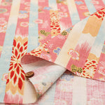 Cotton Dobby Fabric - Japanese Pattern Stripe - nomura tailor