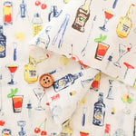 60"Cotton Lawn Print Fabric Liquor - nomura tailor
