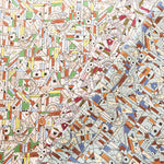 60"Cotton Lawn Fabric - Stationery - nomura tailor