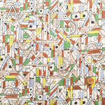 60"Cotton Lawn Fabric - Stationery - nomura tailor