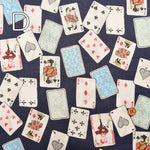 Cotton 60 Lawn Fabric - Musician's Trump Card - nomura tailor