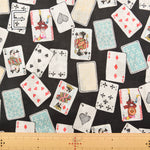 Cotton 60 Lawn Fabric - Musician's Trump Card - nomura tailor