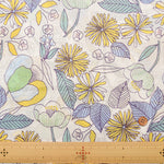 60"Cotton Lawn Fabric - Flower - nomura tailor