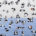 Cotton 60 Lawn Print Fabric - Panda - nomura tailor