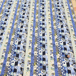 Cotton Dobby Fabric - Modern Patchwork - nomura tailor
