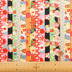 Cotton Dobby Fabric - Modern Patchwork - nomura tailor