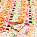 Cotton Dobby Fabric - Modern Patchwork - nomura tailor