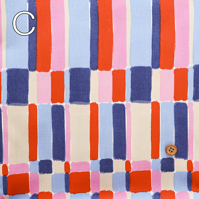 40"Cotton Broad Fabric - Tile - nomura tailor