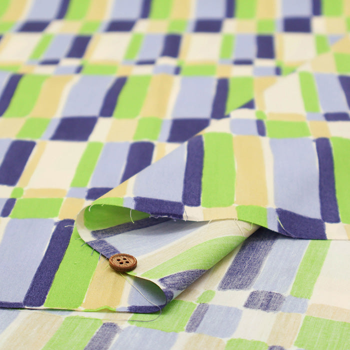40"Cotton Broad Fabric - Tile - nomura tailor