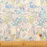 60"Cotton Lawn Fabric - Flower - nomura tailor