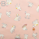 60” Cotton Lawn Fabric - Stylish Dog - nomura tailor