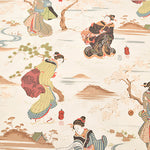 C/R Dobby Print Fabric - Utagawa Kuniyoshi “Morning Mist over Sumida River” - nomura tailor