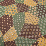 Cotton Broadcloth Fabric - Paisley Patchwork - nomura tailor