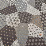 Cotton Broadcloth Fabric - Paisley Patchwork - nomura tailor