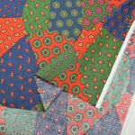 Cotton Broadcloth Fabric - Paisley Patchwork - nomura tailor