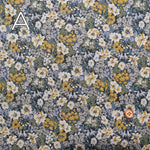 Cotton 30 Viyella Print Fabric - Chic Flower - nomura tailor