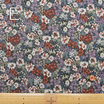 Cotton 30 Viyella Print Fabric - Chic Flower - nomura tailor
