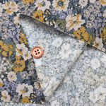 Cotton 30 Viyella Print Fabric - Chic Flower - nomura tailor