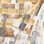 Cotton 30 Viyella Print Fabric - Painted Check - nomura tailor