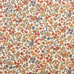 21W Cotton Corduroy Printed Fabric - Mini Flower - nomura tailor
