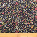 21W Cotton Corduroy Printed Fabric - Mini Flower - nomura tailor