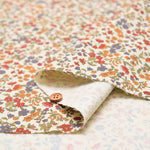 21W Cotton Corduroy Printed Fabric - Mini Flower - nomura tailor
