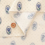 Cotton 30 Viyella Print Fabric - Flower - nomura tailor