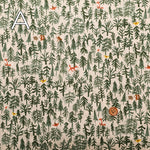 60"Cotton Lawn Fabric - Forest - nomura tailor