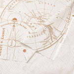 Cotton Typewriter Dump Print Fabric - Stripe Motif - nomura tailor