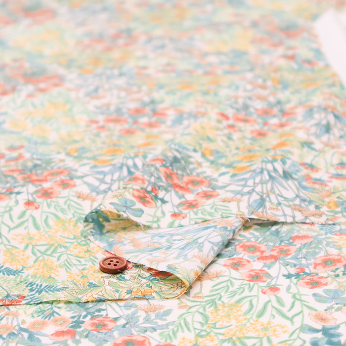 Cotton High-Density 80 Lawn Print Fabric - Flower - nomura tailor