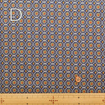 Cotton High-Density 80 Lawn Print Fabric - Flower Tile - nomura tailor