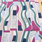 Cotton 60 Typewriter Print Fabric - Free Line - nomura tailor