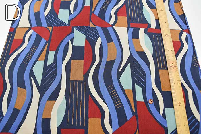 Cotton 60 Typewriter Print Fabric - Free Line - nomura tailor