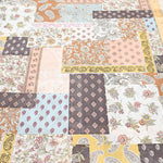 Cotton 80 Chiffon Voile Print Fabric - Patchwork - nomura tailor