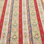 Cotton 60 Lawn Fabric - Stripe Paisley - nomura tailor