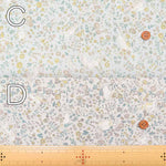 Nylon Oxford  Fabric - Fabric shop in Wheat Forest - Flower garden and Cat - nomura tailor