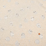 Cotton Knit Jacquard Fabric - Tokoro Comugi “Komugi no Mori” - Round Animal - nomura tailor
