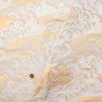 Gold Brocade Crane and Waves - nomura tailor