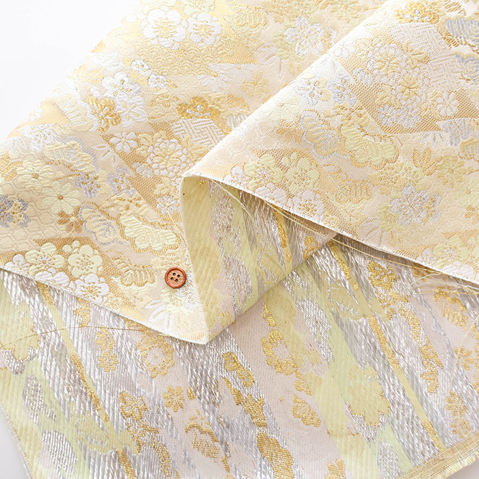 Gold Brocade (Kinran) - Pine and Diamond - nomura tailor