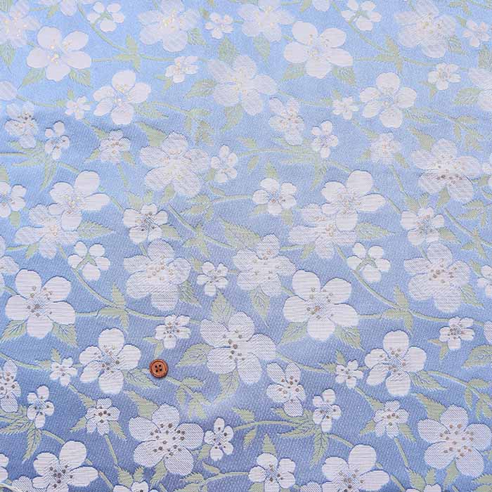 Gold Brocade - Cherry Blossom Leaves - nomura tailor