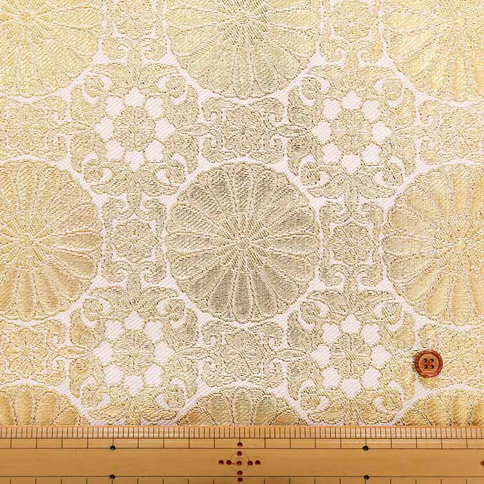 Gold Brocade (Kinran)  - Sixteen-Petal chrysanthemum - nomura tailor