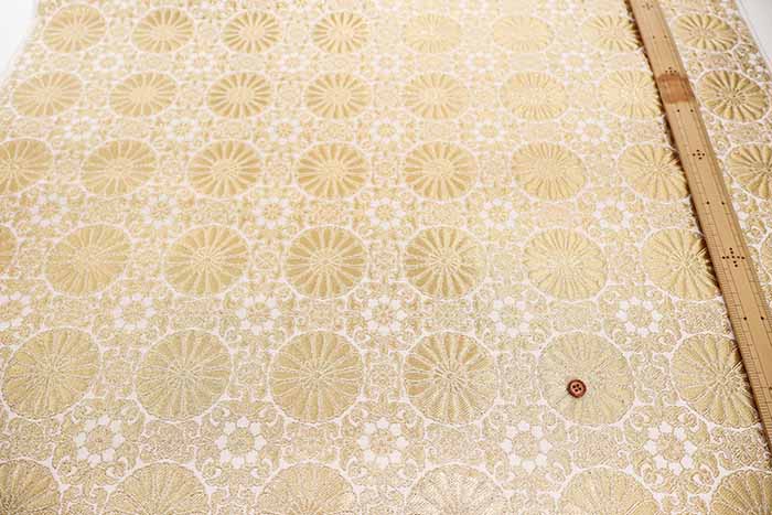 Gold Brocade (Kinran)  - Sixteen-Petal chrysanthemum - nomura tailor