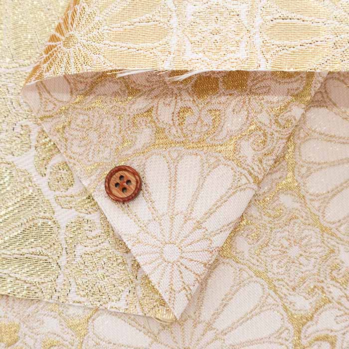 Gold Brocade (Kinran)  - Sixteen-Petal chrysanthemum - nomura tailor