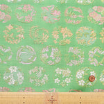 Gold Brocade - Japanese Circle - nomura tailor