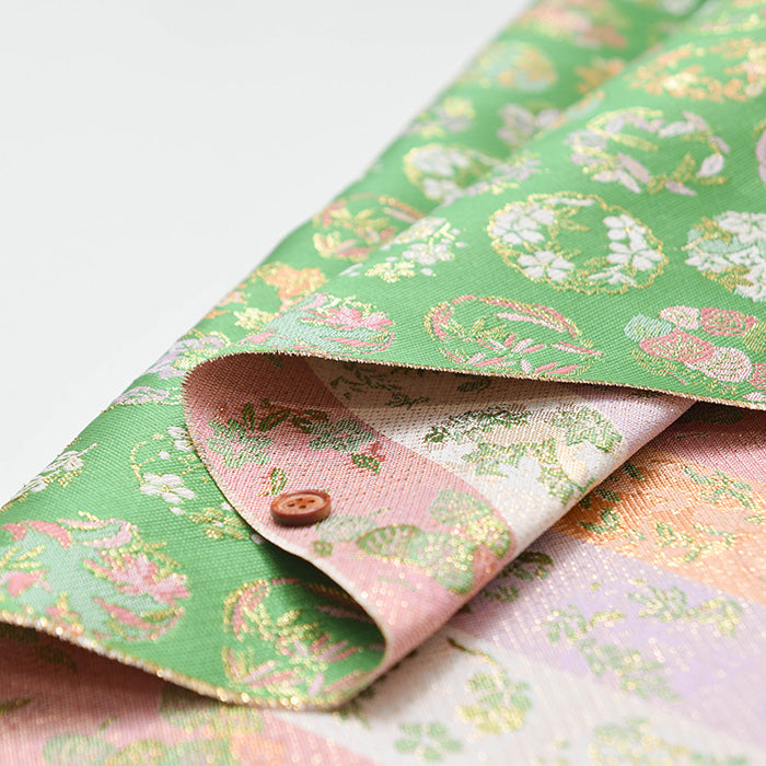 Gold Brocade - Japanese Circle - nomura tailor