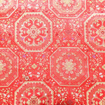 Gold Brocade (Kinran)  - Floral crest pattern - nomura tailor