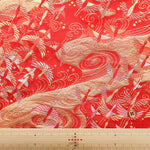 Gold Brocade (Kinran) - Crane - nomura tailor